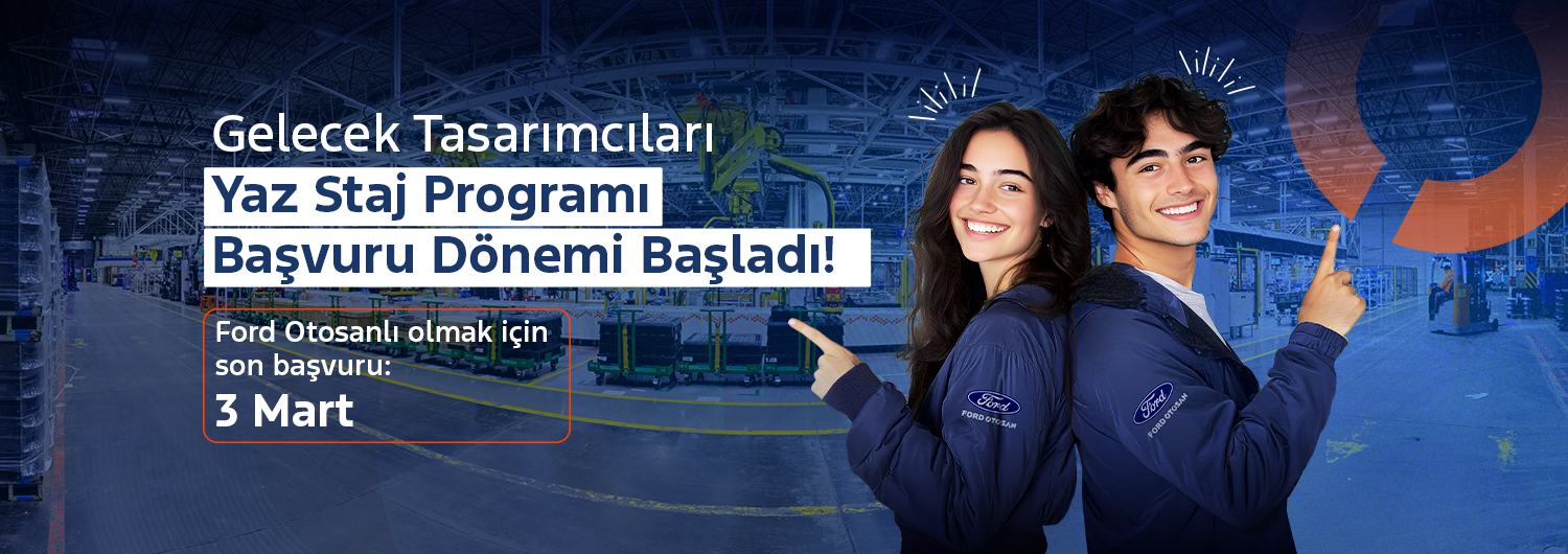 Gelecek Tasarımcıları Yaz Staj Programı Başvuruları Başladı!