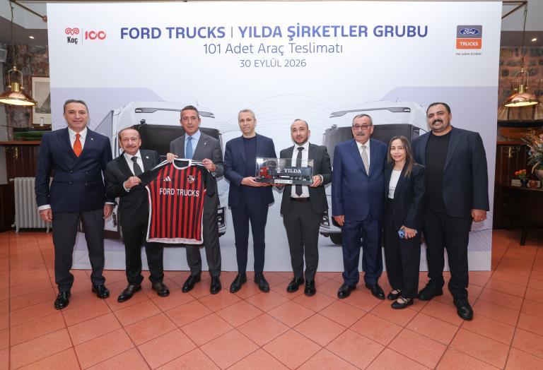 Ford Trucks’tan Yılda Şirketler Grubu’na 101 Araçlık Teslimat