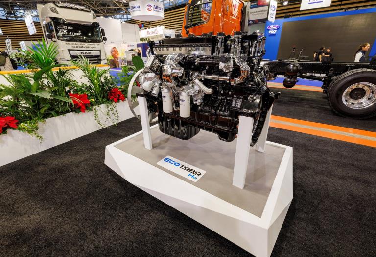 Ford Trucks Achieves First Ignition of Multi-Cylinder Hydrogen Engine